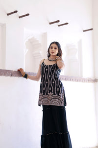 Nazakat-E-Shaam Kurta Sharara Set