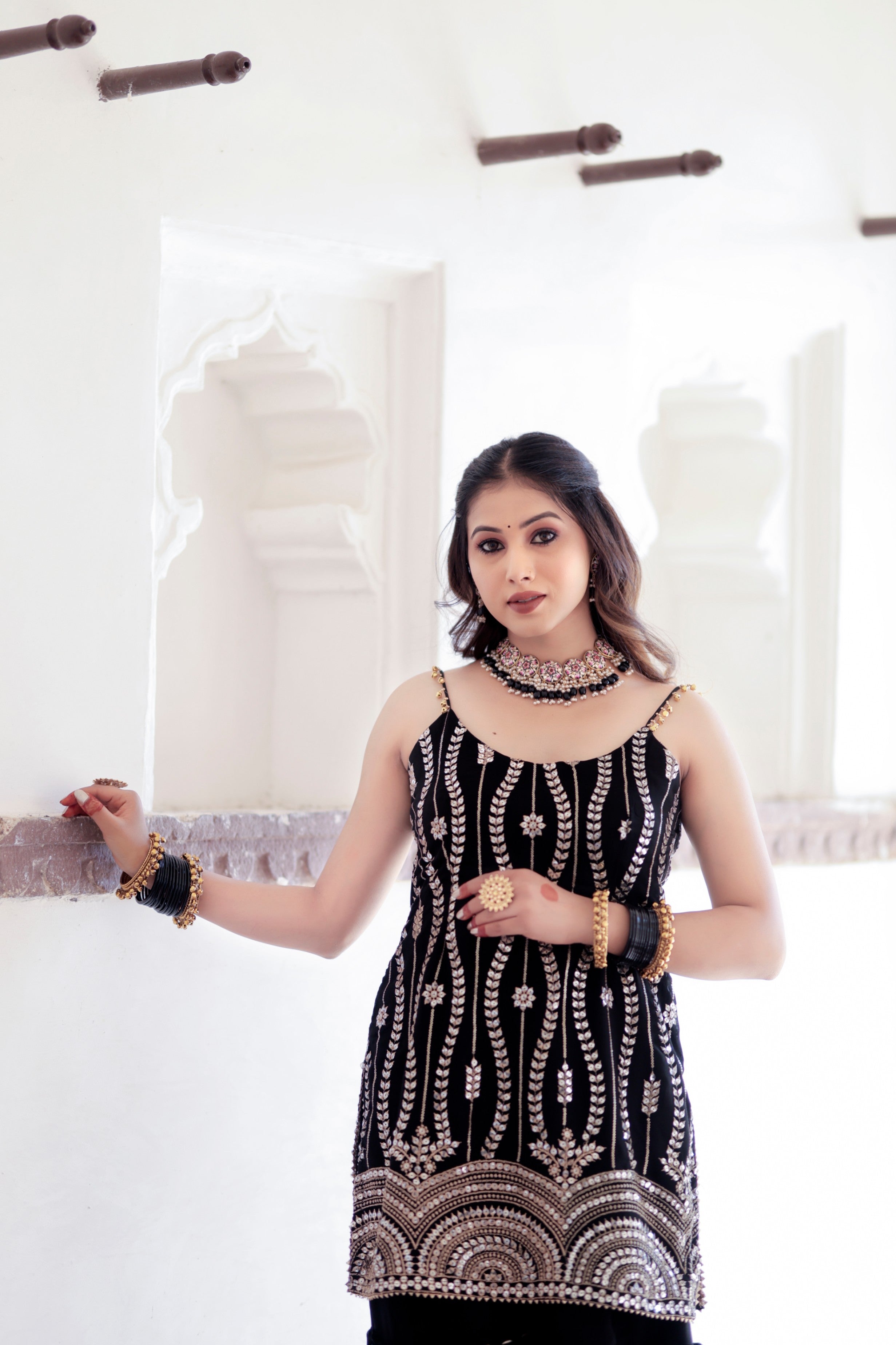 Nazakat-E-Shaam Kurta Sharara Set