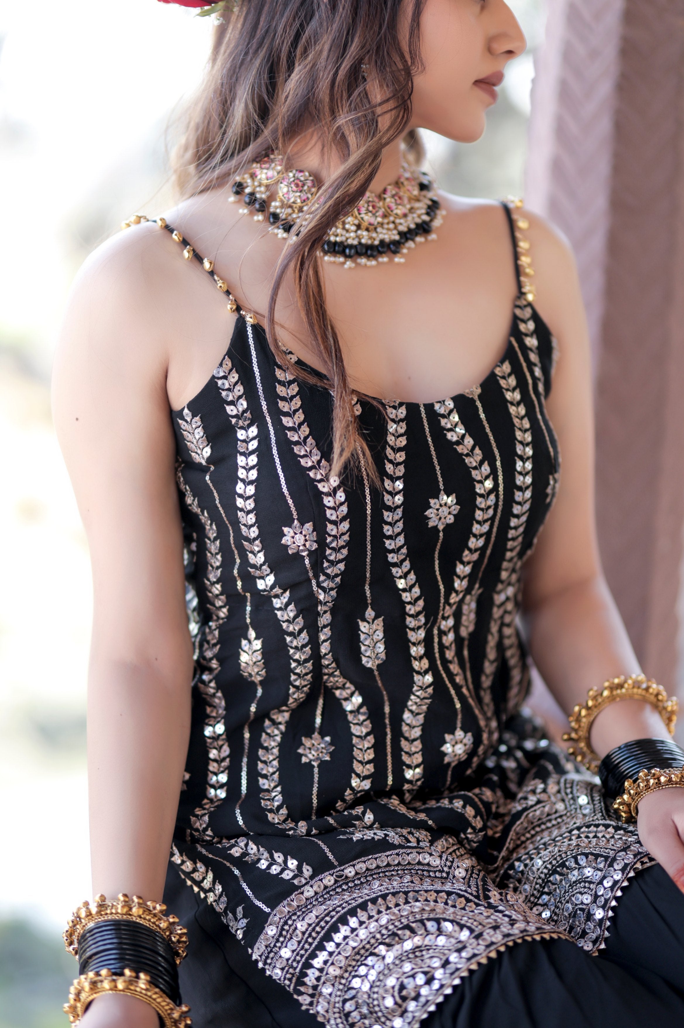 Nazakat-E-Shaam Kurta Sharara Set