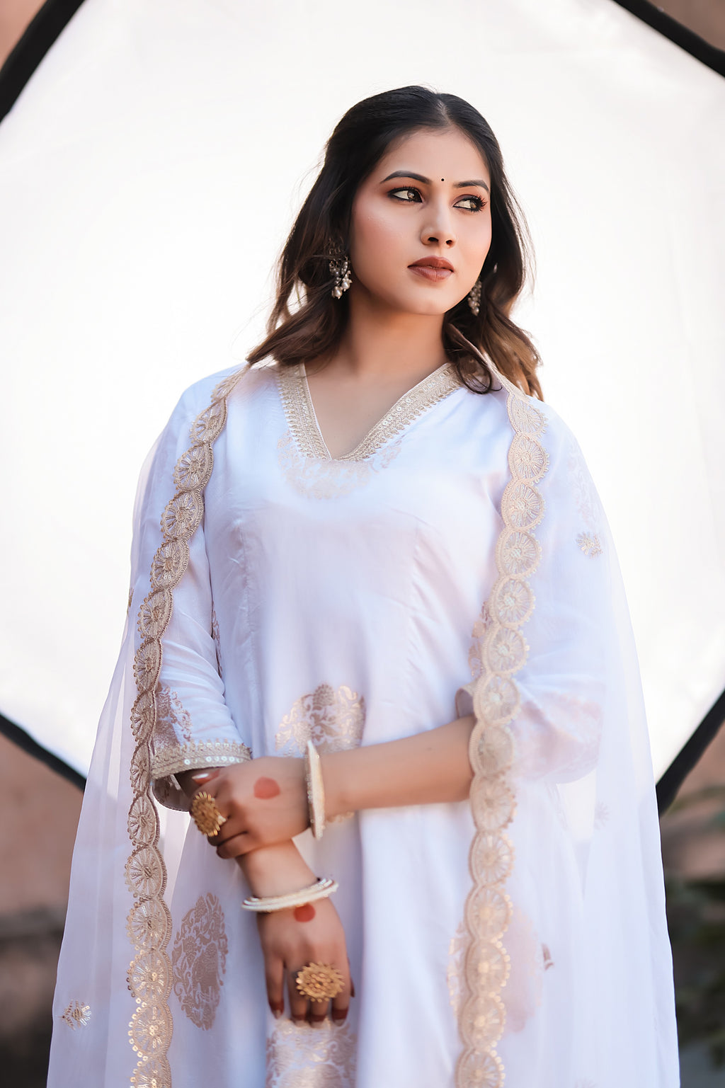 Nazakat-E-Chand Kurta Pants Set