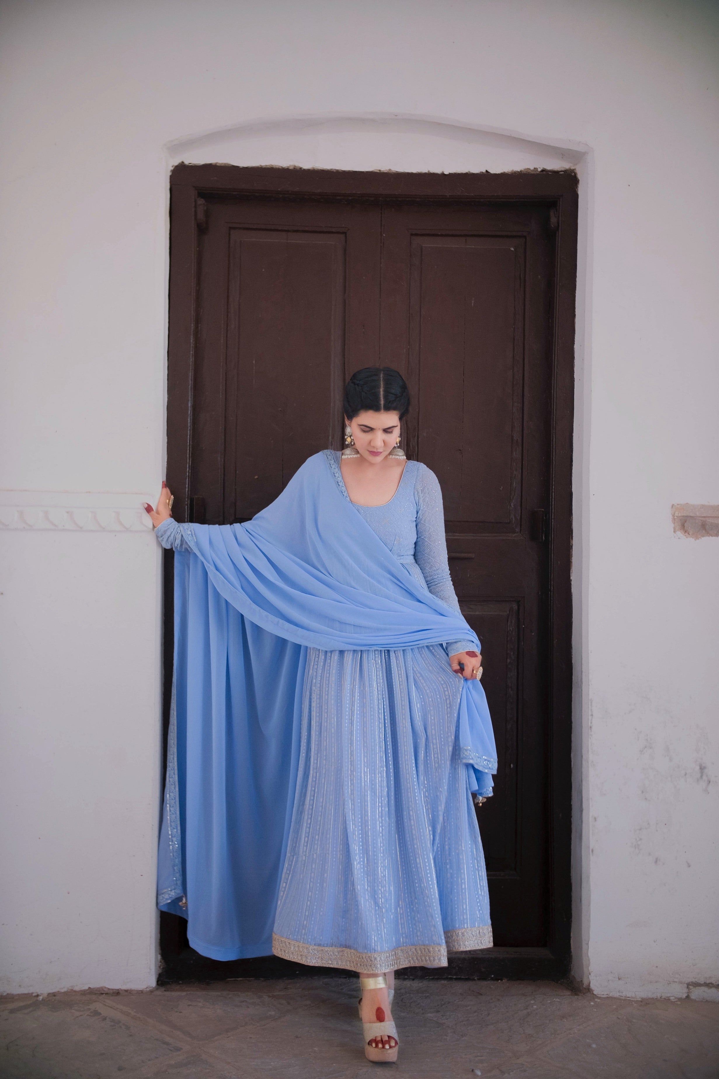 Nazakat- E-Ishq Anarkali Set