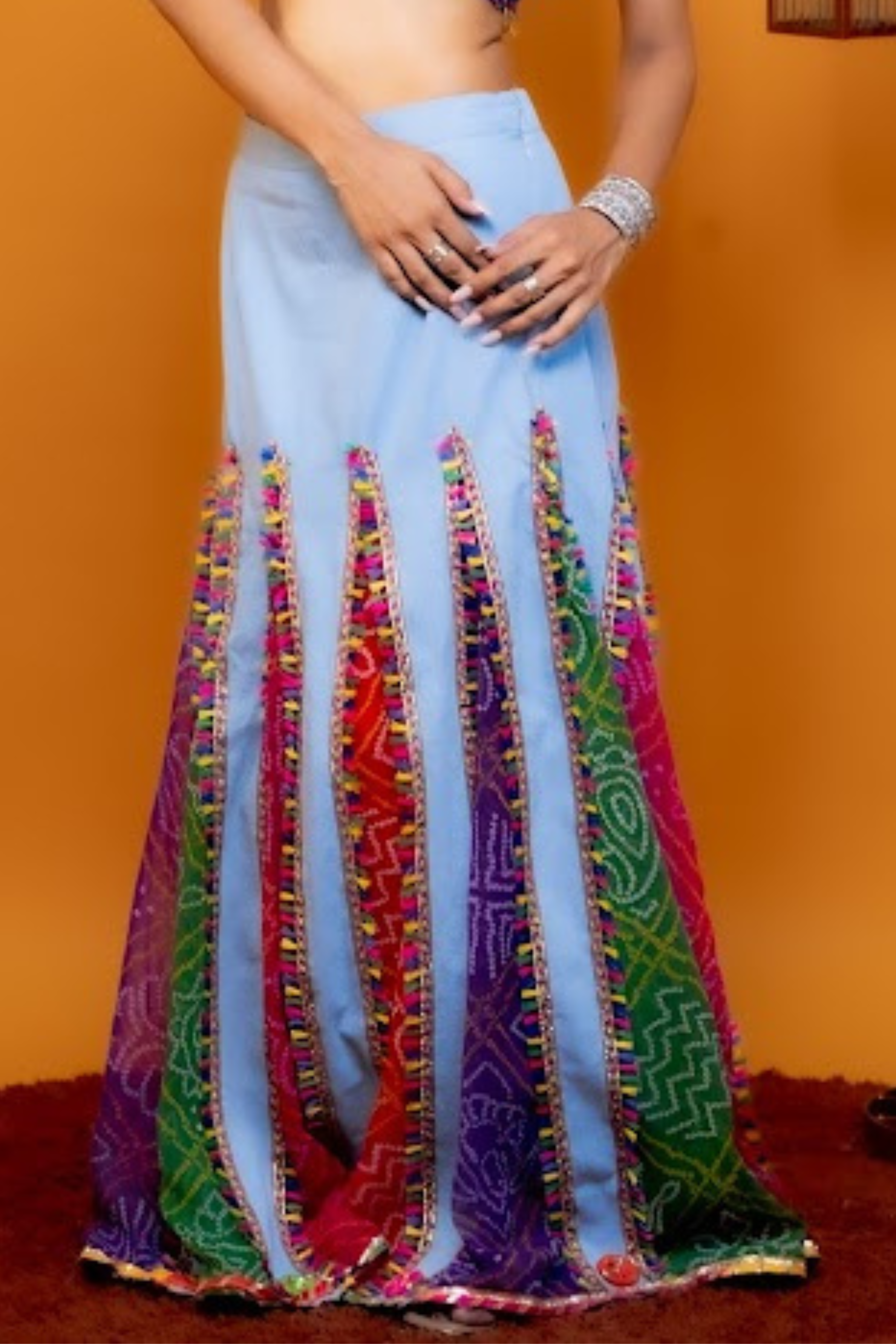 Jamuni Ruche Skirt