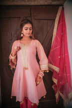 Nazakat- E- Gulnaz Kurta Tulip Pants Set