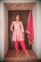 Nazakat- E- Gulnaz Kurta Tulip Pants Set