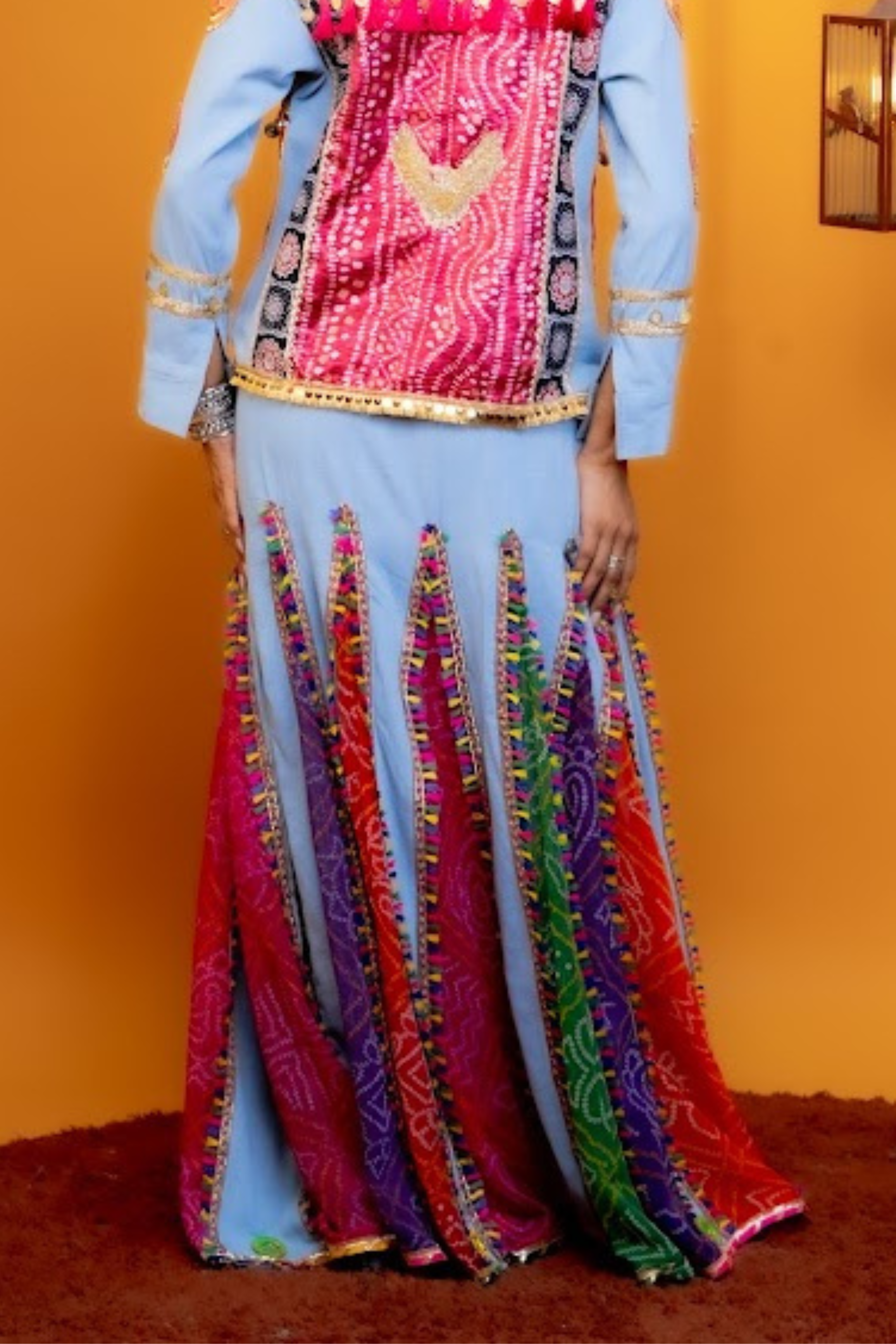Jamuni Ruche Skirt