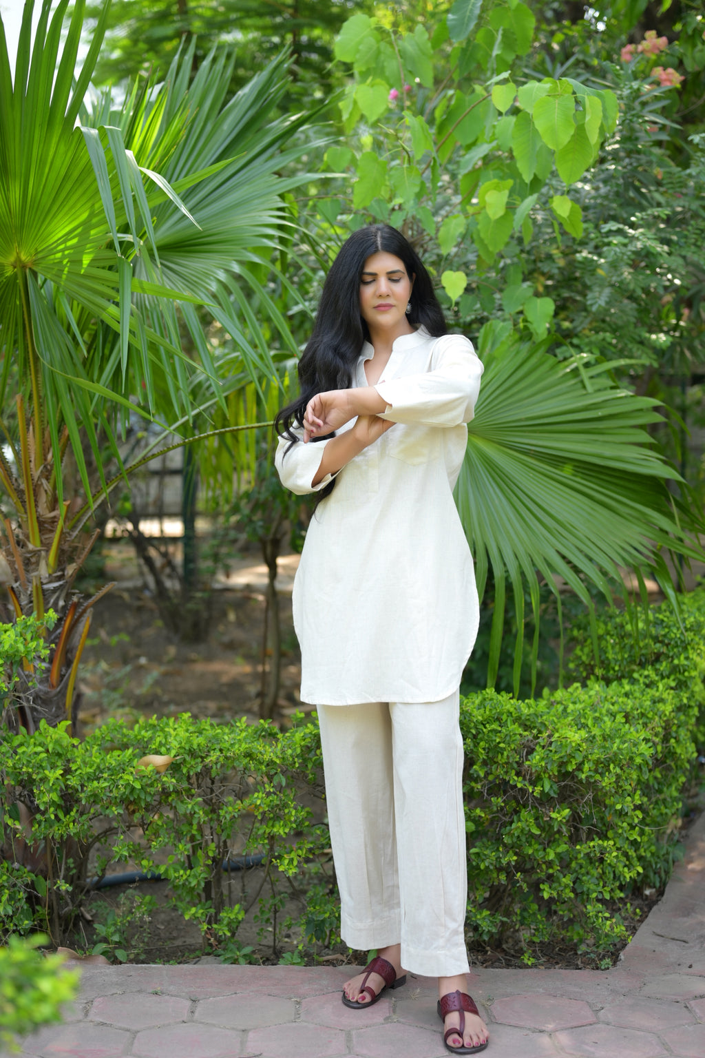 Mogra Organic  Cotton Co-ord Set