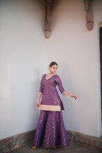 Nazakat-E-Haya Kurta Sharara Set