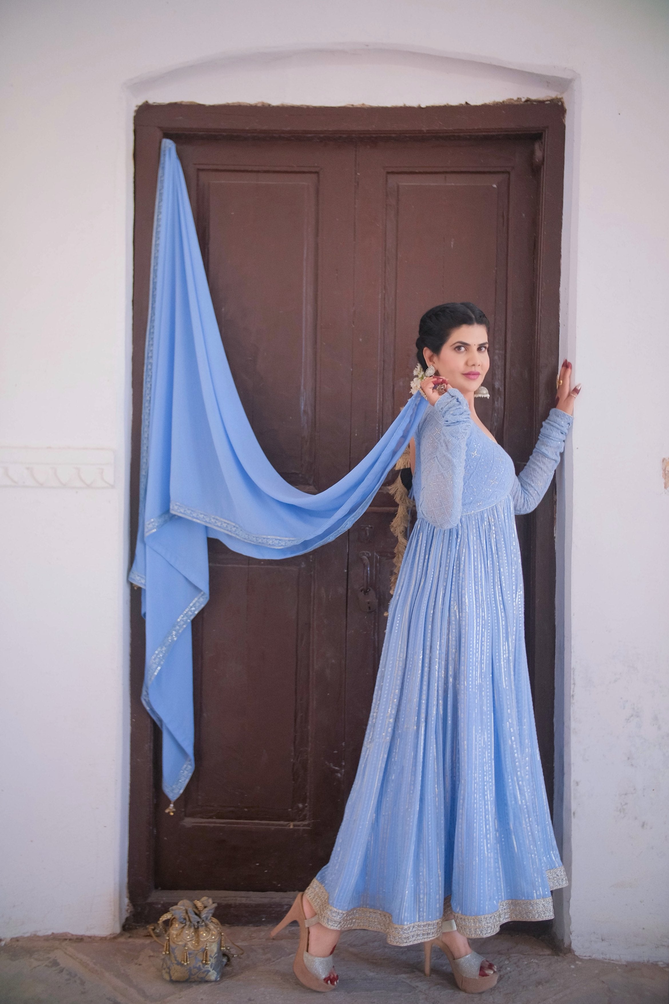 Nazakat- E-Ishq Anarkali Set