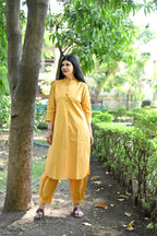 Sunflower Cotton Co-ord Set