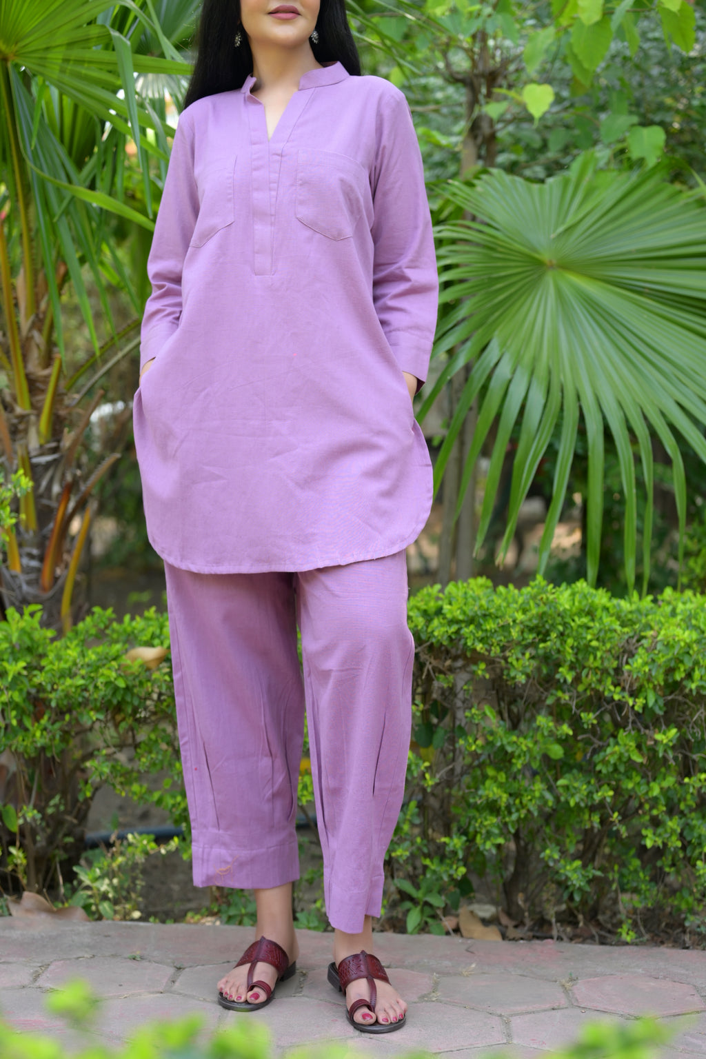 Lavender Organic Cotton Co-ord Set