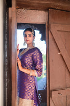 Nazakat-E-Haya Kurta Sharara Set