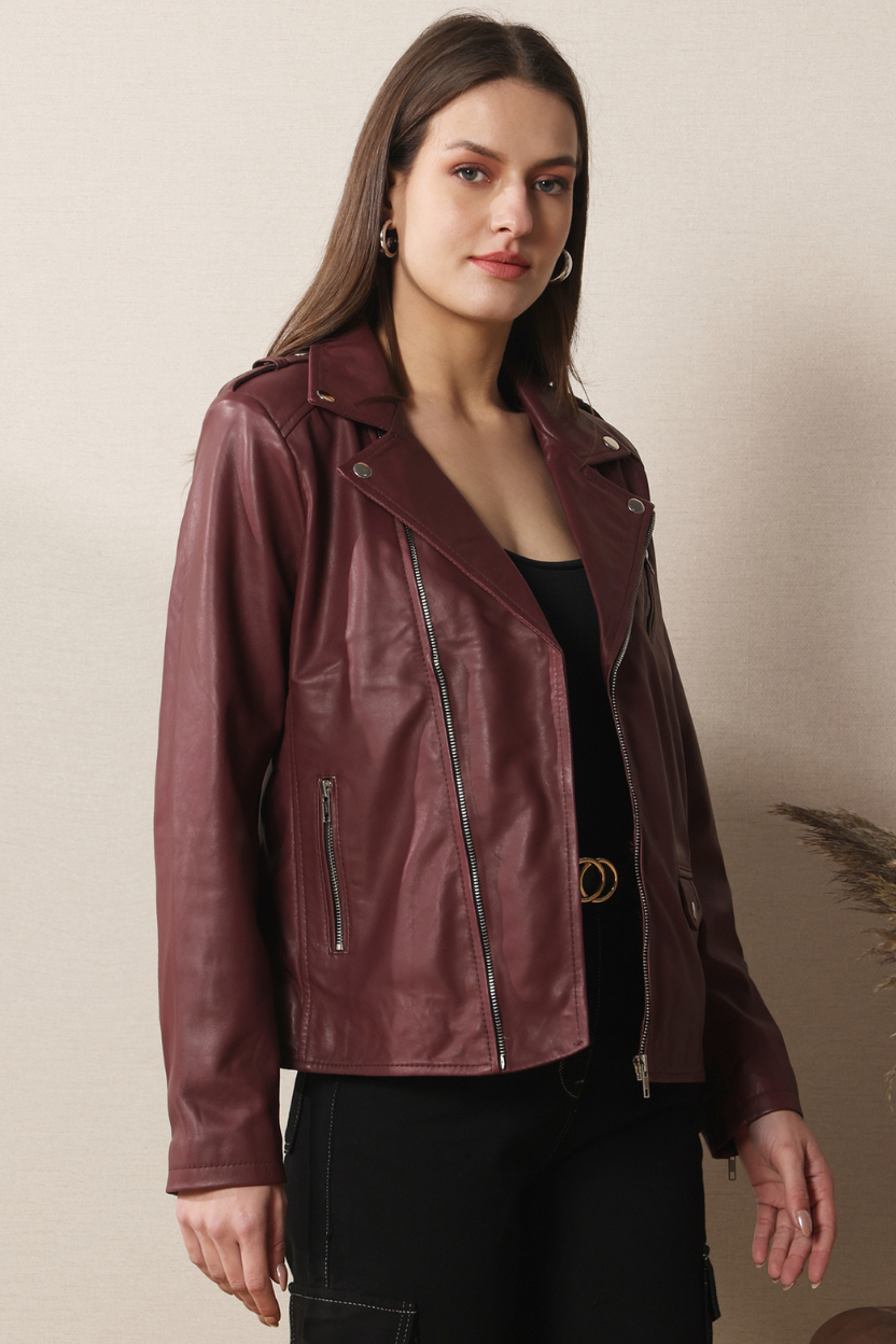 Bordeaux Rebel Jacket
