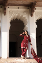 Nazakat-E-Tehzeeb Kurta with Farshi Salwaar Set