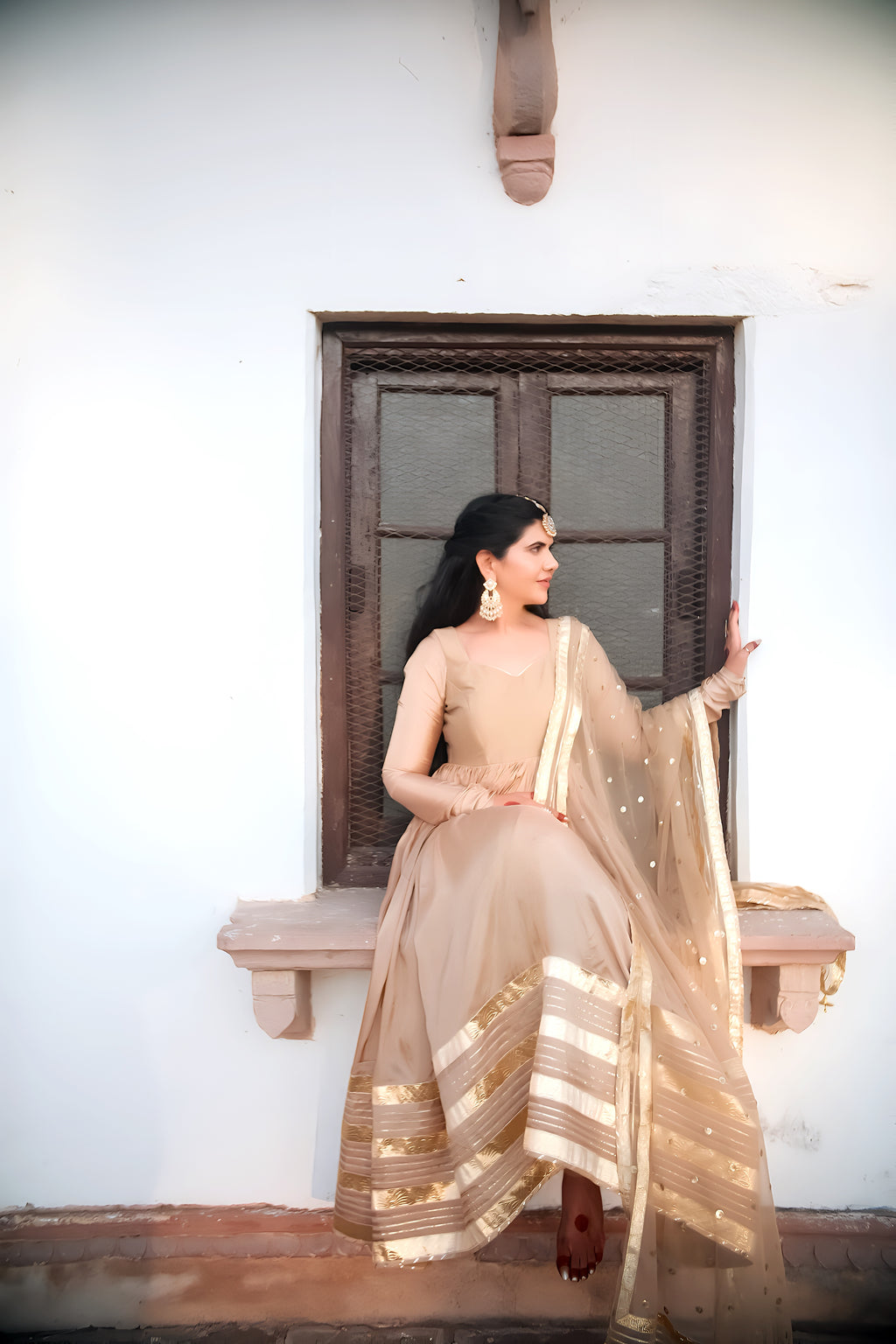 Nazakat-E- Jannat Anarkali Set