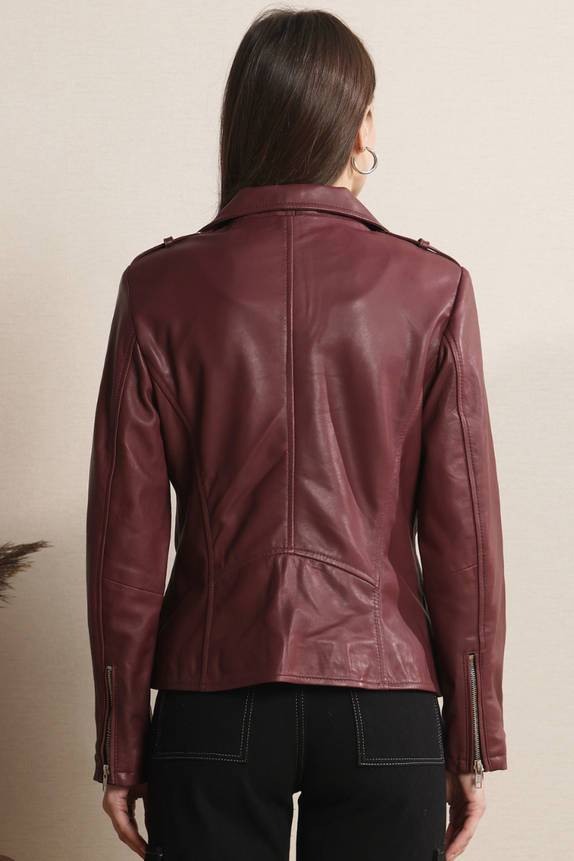 Bordeaux Rebel Jacket