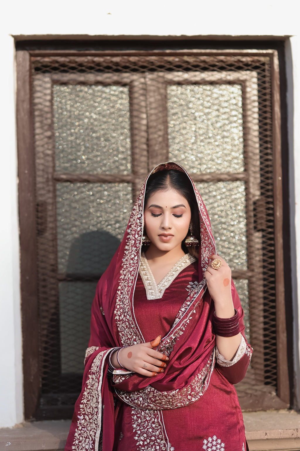 Nazakat-E-Tehzeeb Kurta with Farshi Salwaar Set