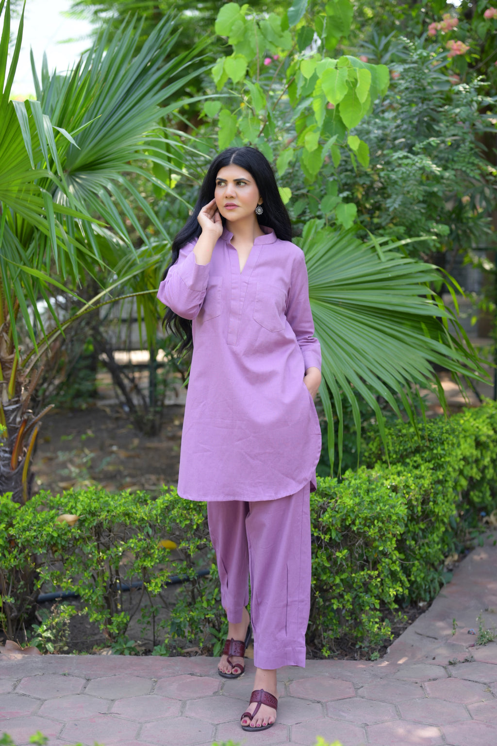 Lavender Organic Cotton Co-ord Set