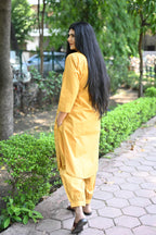 Sunflower Cotton Co-ord Set