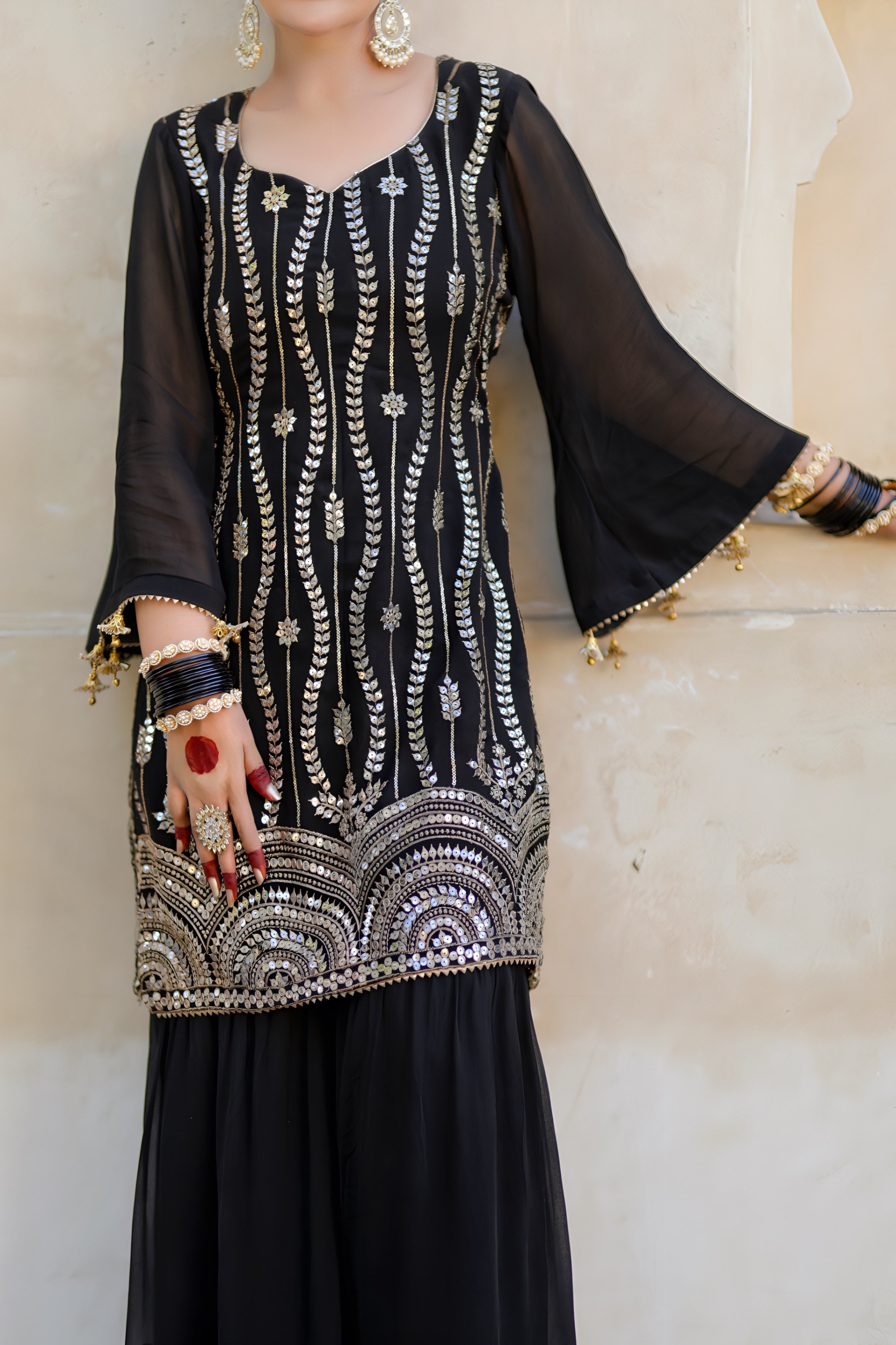 Nazakat E-Shaam Kurta Set | Full Sleeves