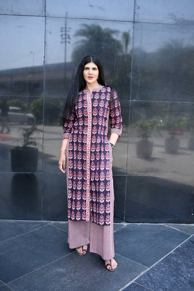 Daftar Cotton Co-ord Set – Bagh Print hover image