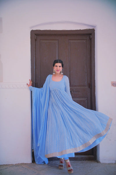 Nazakat- E-Ishq Anarkali Set