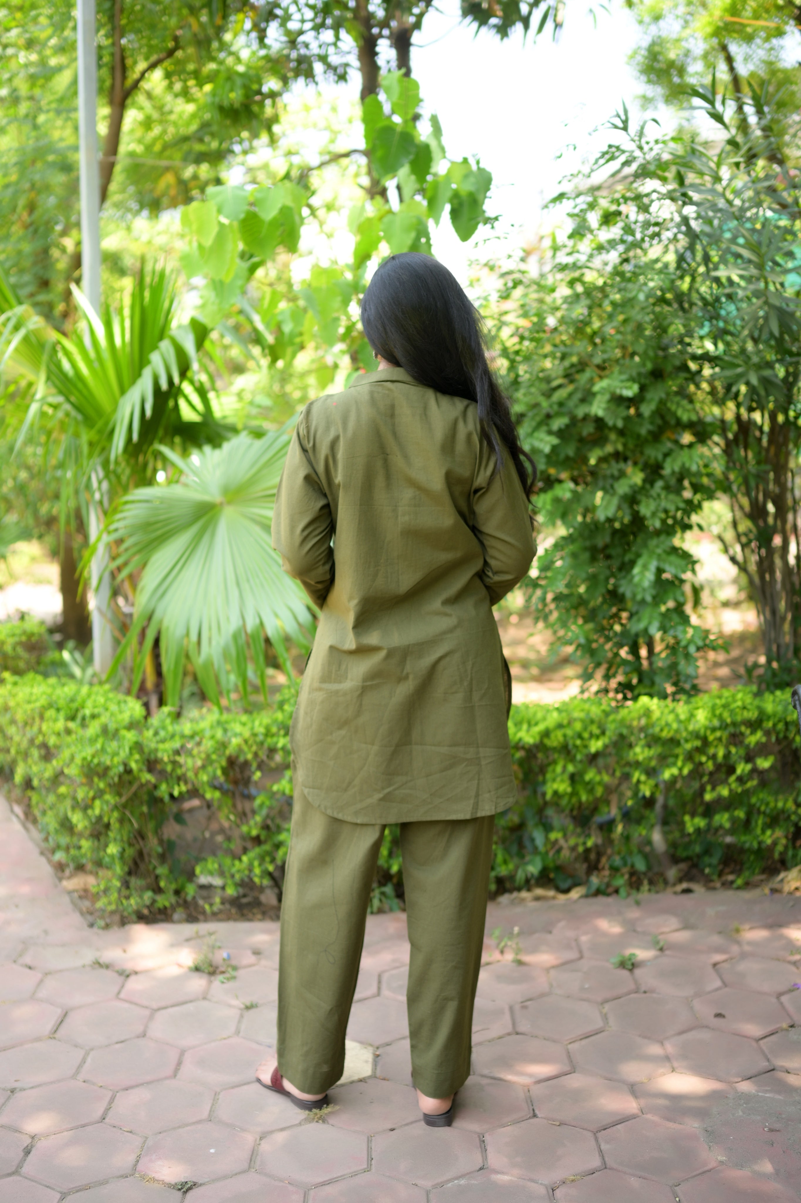 Green Organic Cotton Co-ord Set