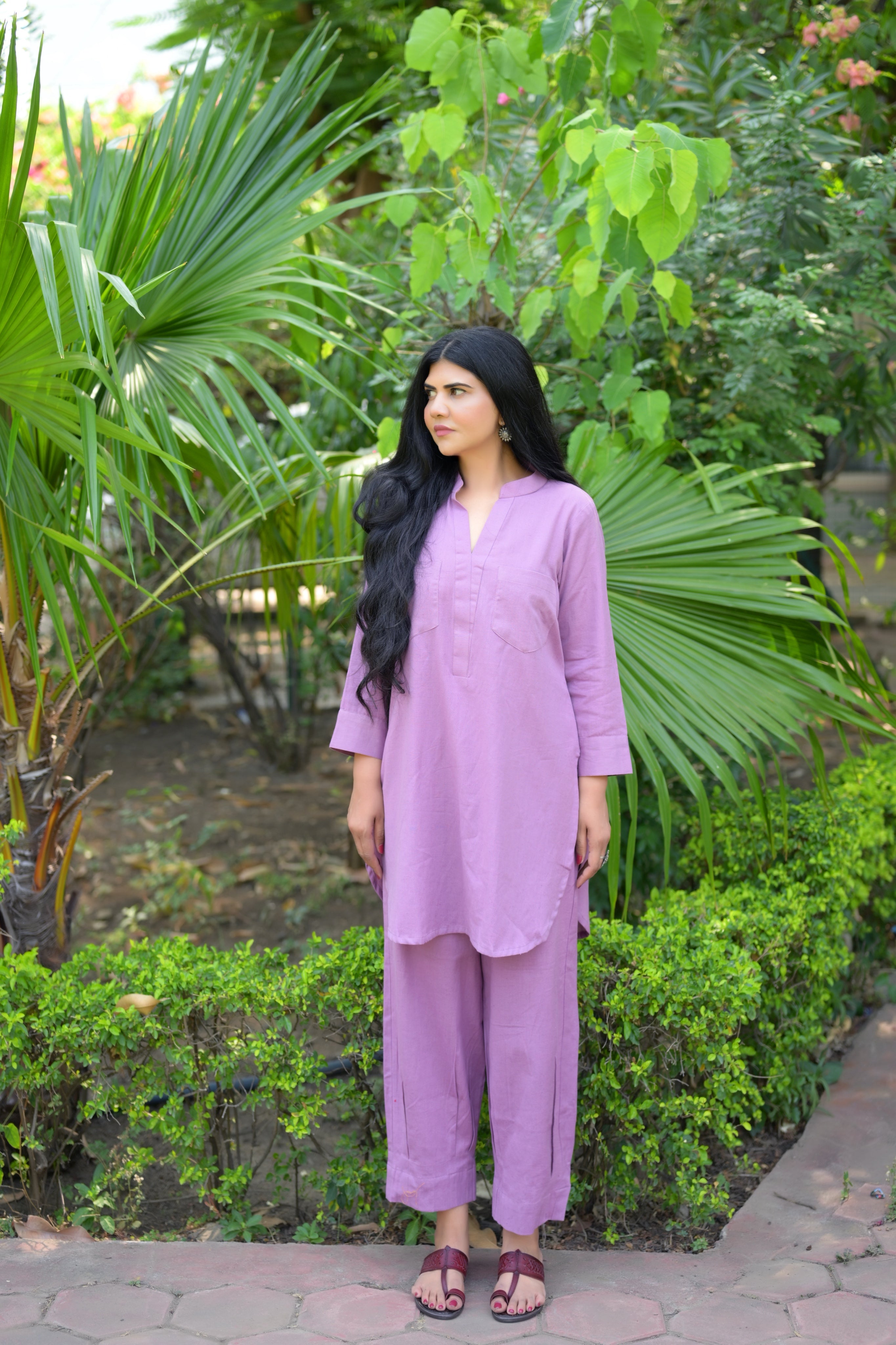 Lavender Organic Cotton Co-ord Set