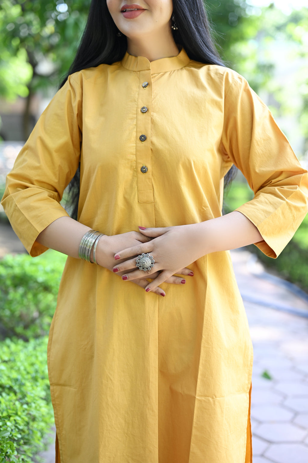 Sunflower Cotton Co-ord Set
