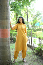 Sunflower Cotton Co-ord Set