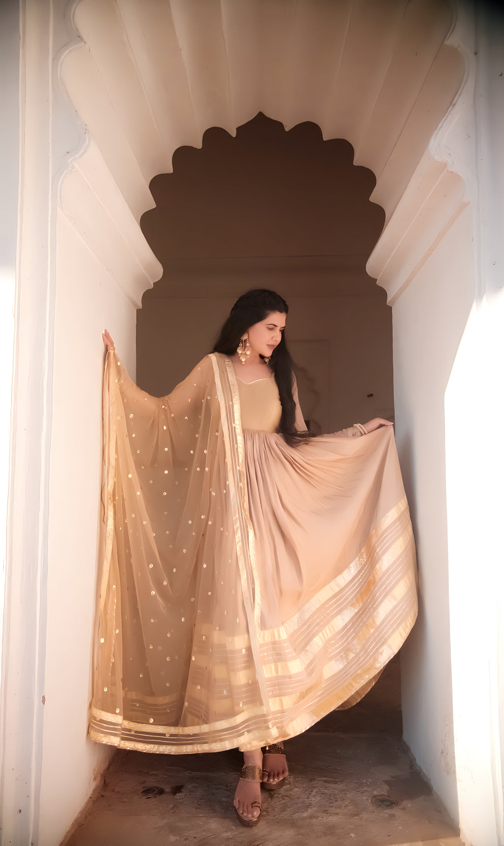 Nazakat-E- Jannat Anarkali Set | Jannat Zubair