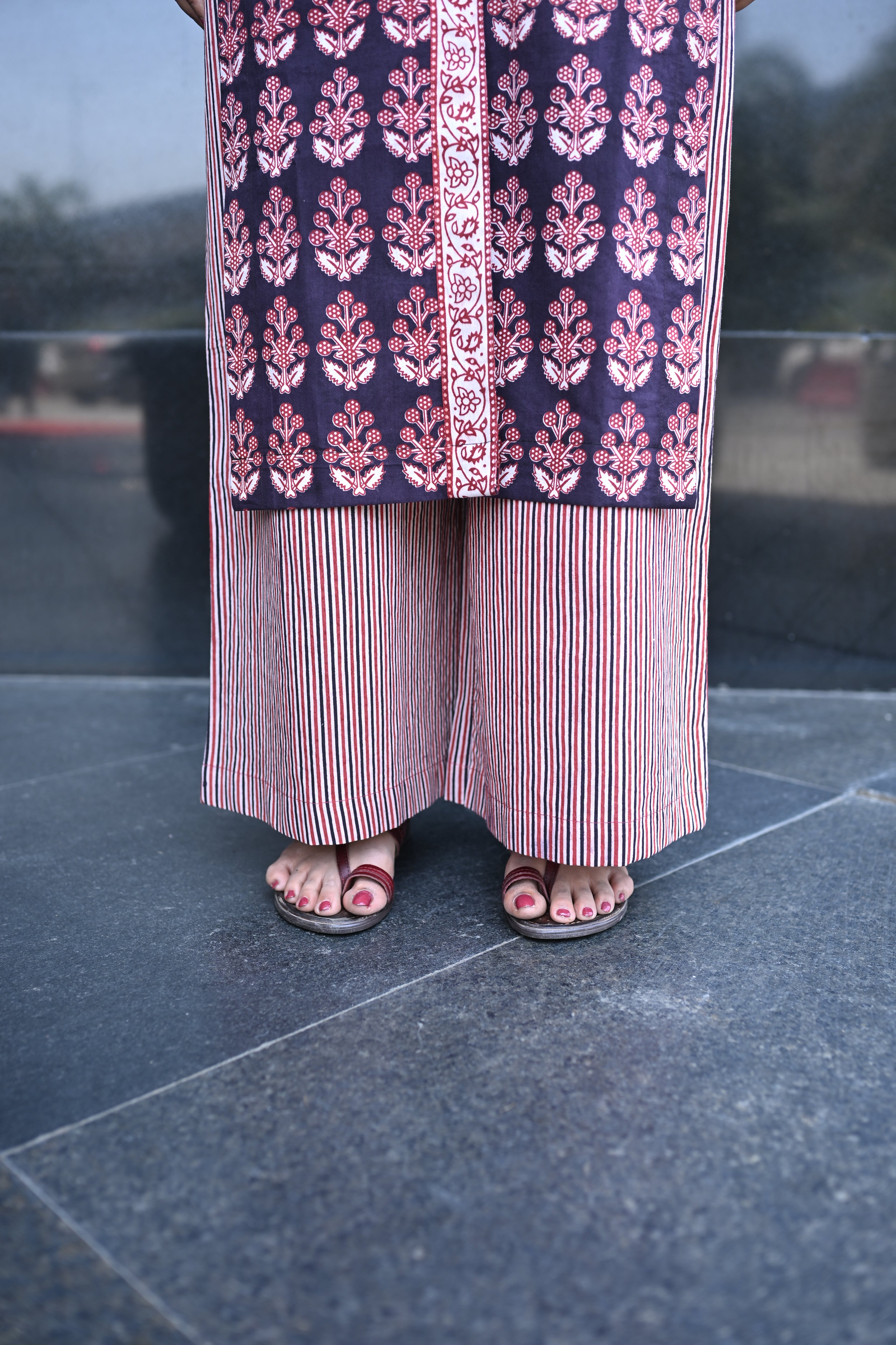 Daftar Cotton Co-ord Set – Bagh Print
