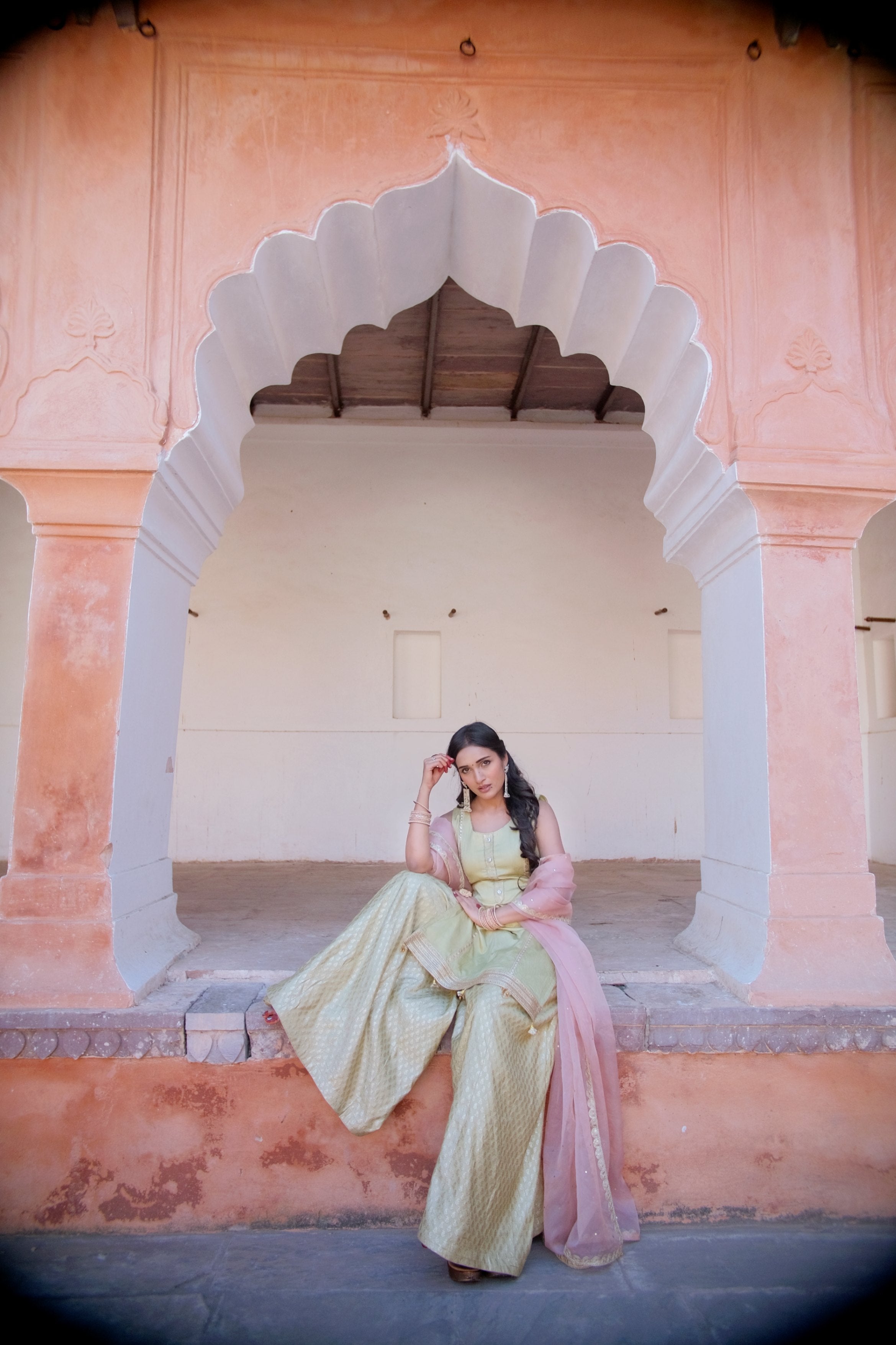 Nazakat -E-Rubab Kurta Sharara Set