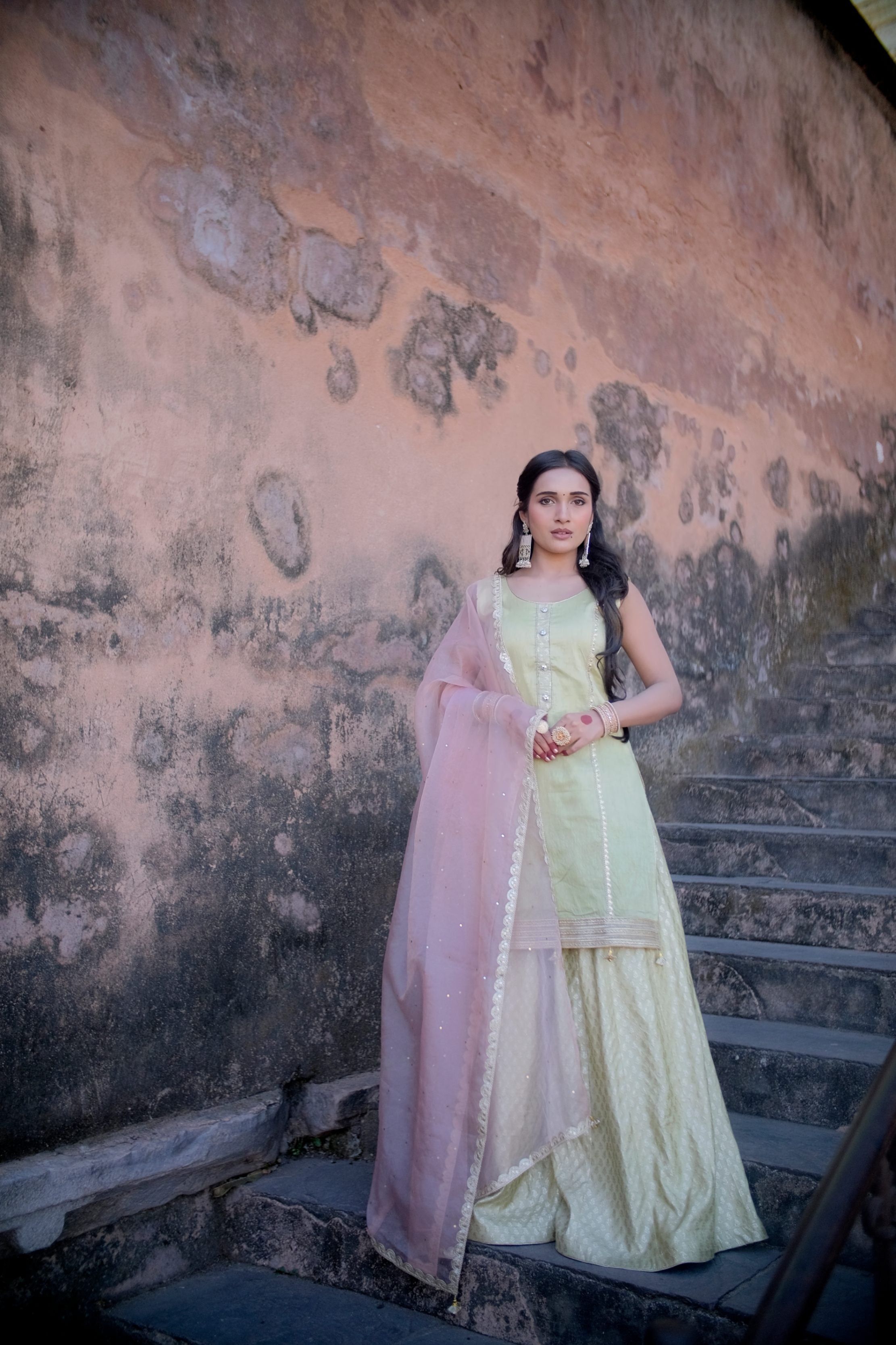 Nazakat -E-Rubab Kurta Sharara Set