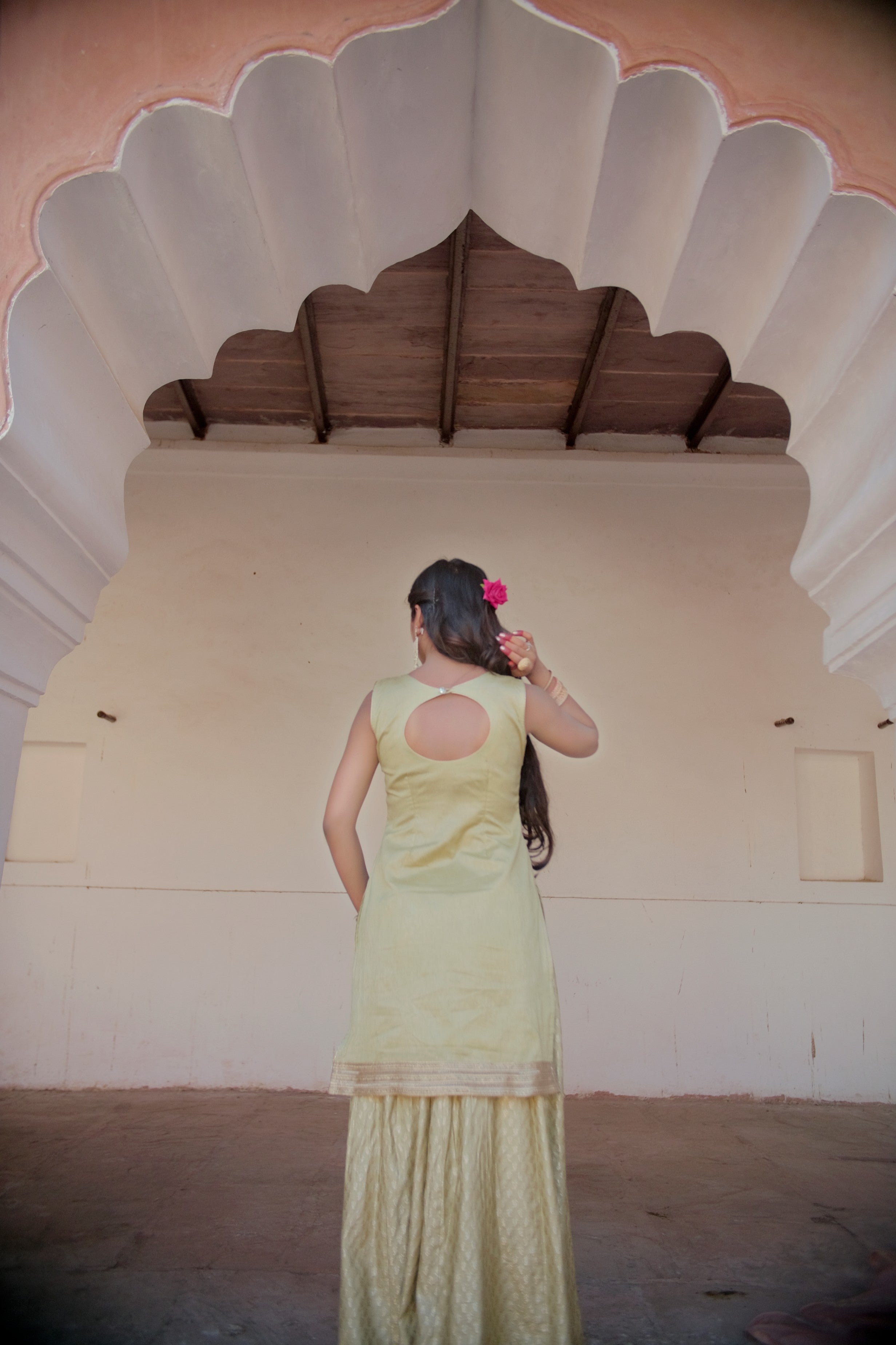 Nazakat -E-Rubab Kurta Sharara Set