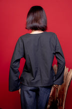 Black Gulzaar Kurti