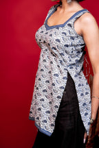 Moonlit Ajrakh Kurti