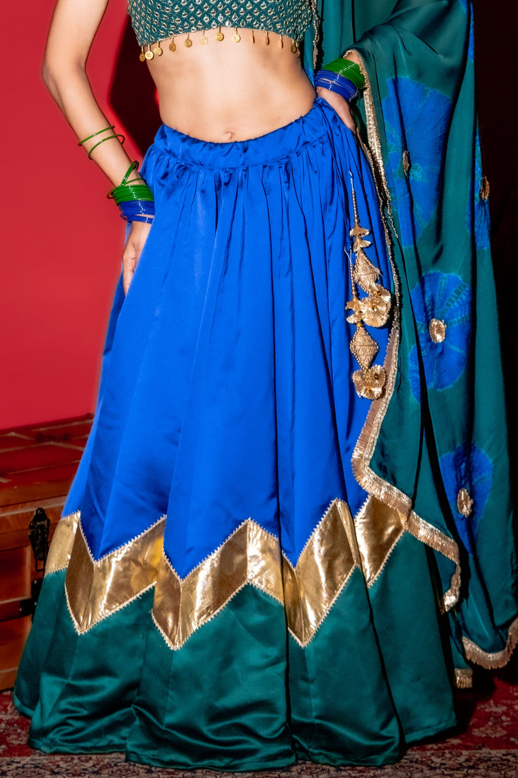 Morni-E-Aangan Lehenga Set
