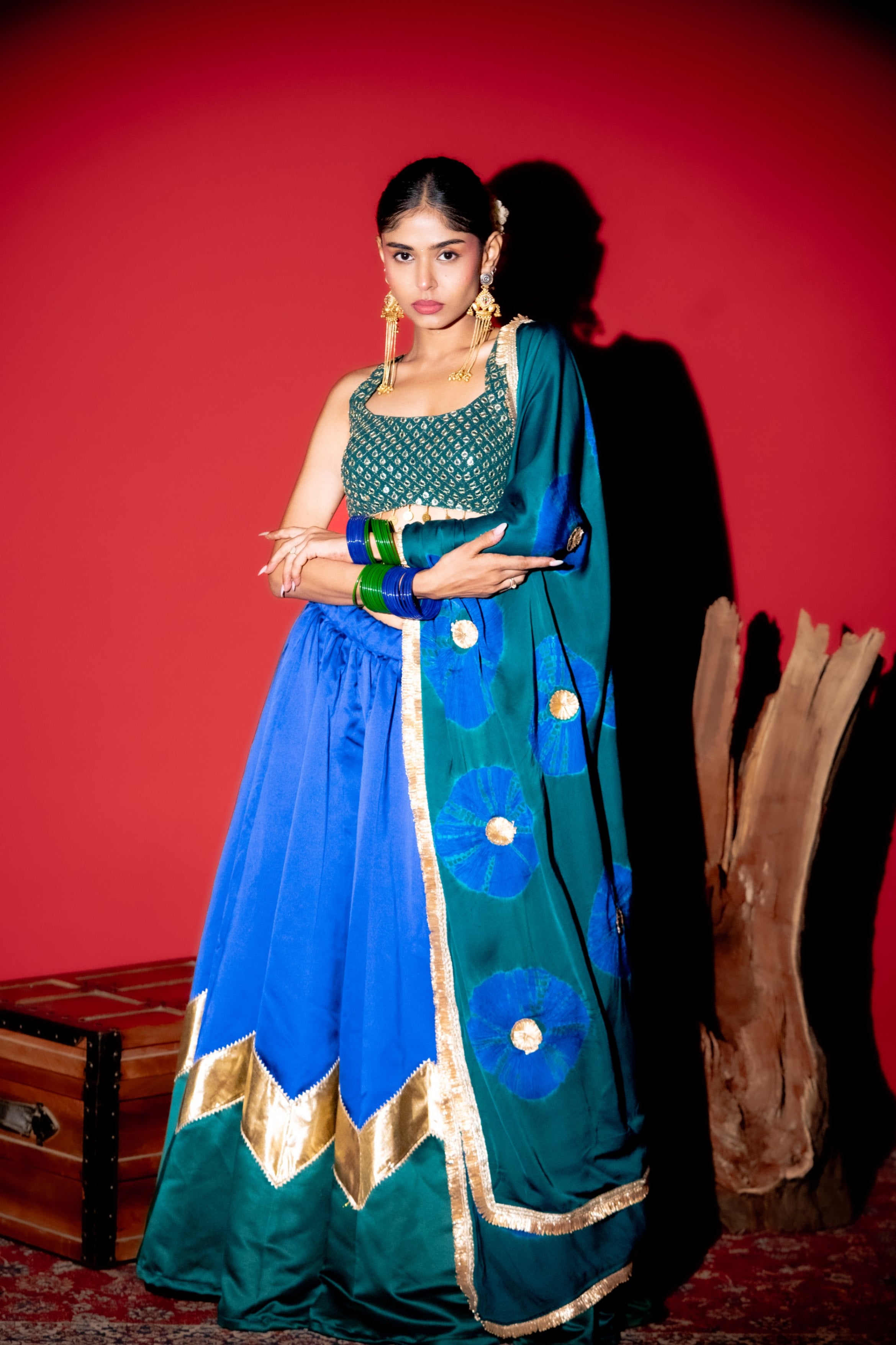 Morni-E-Aangan Lehenga Set