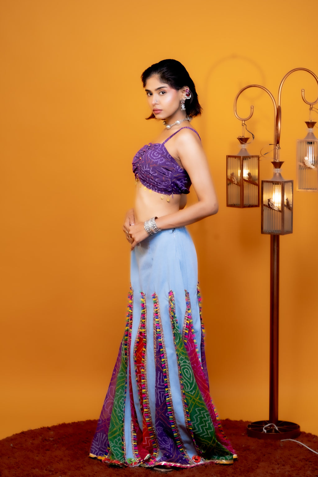 Jamuni Ruche Lehenga Set