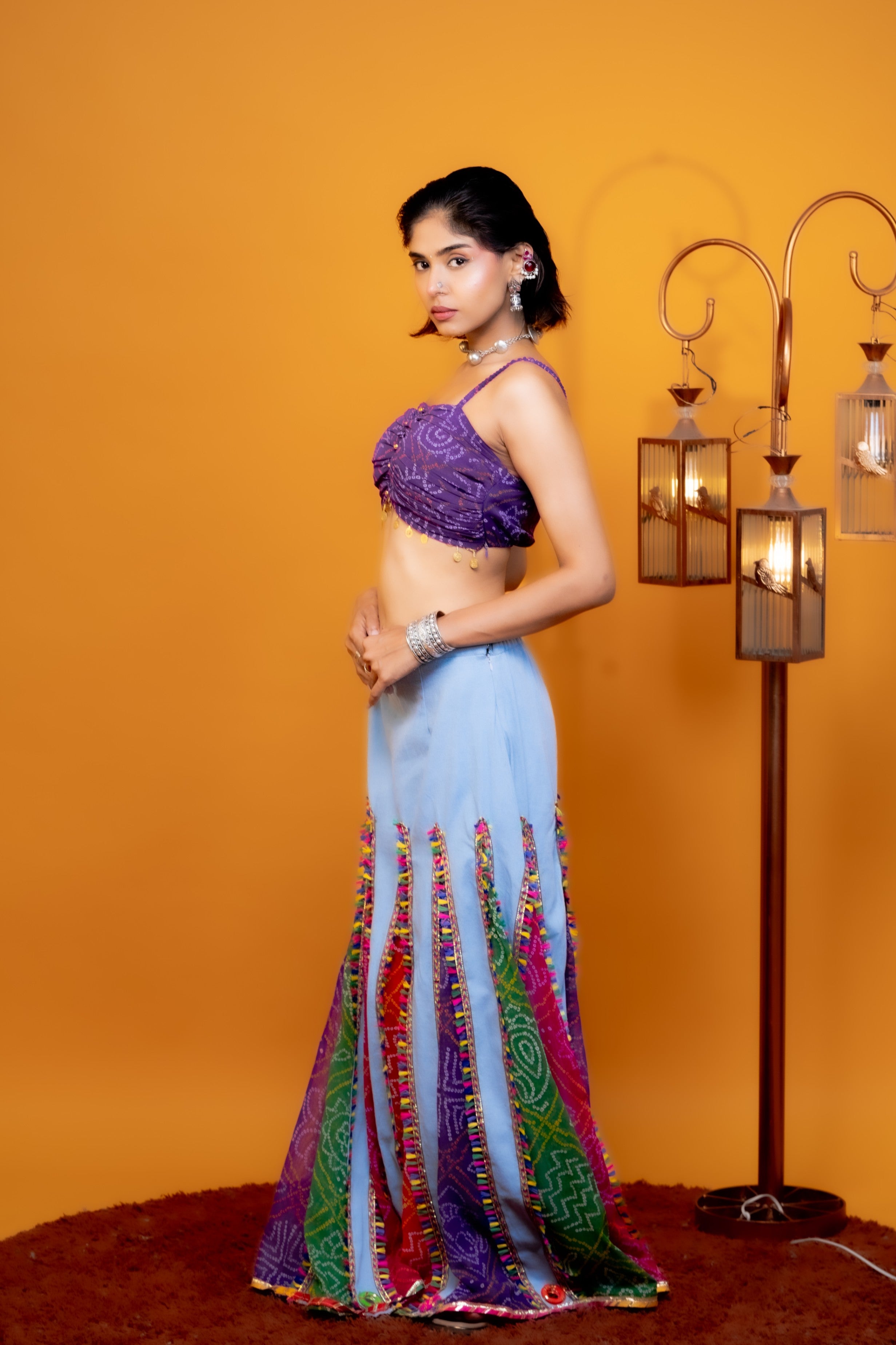 Jamuni Ruche Lehenga Set