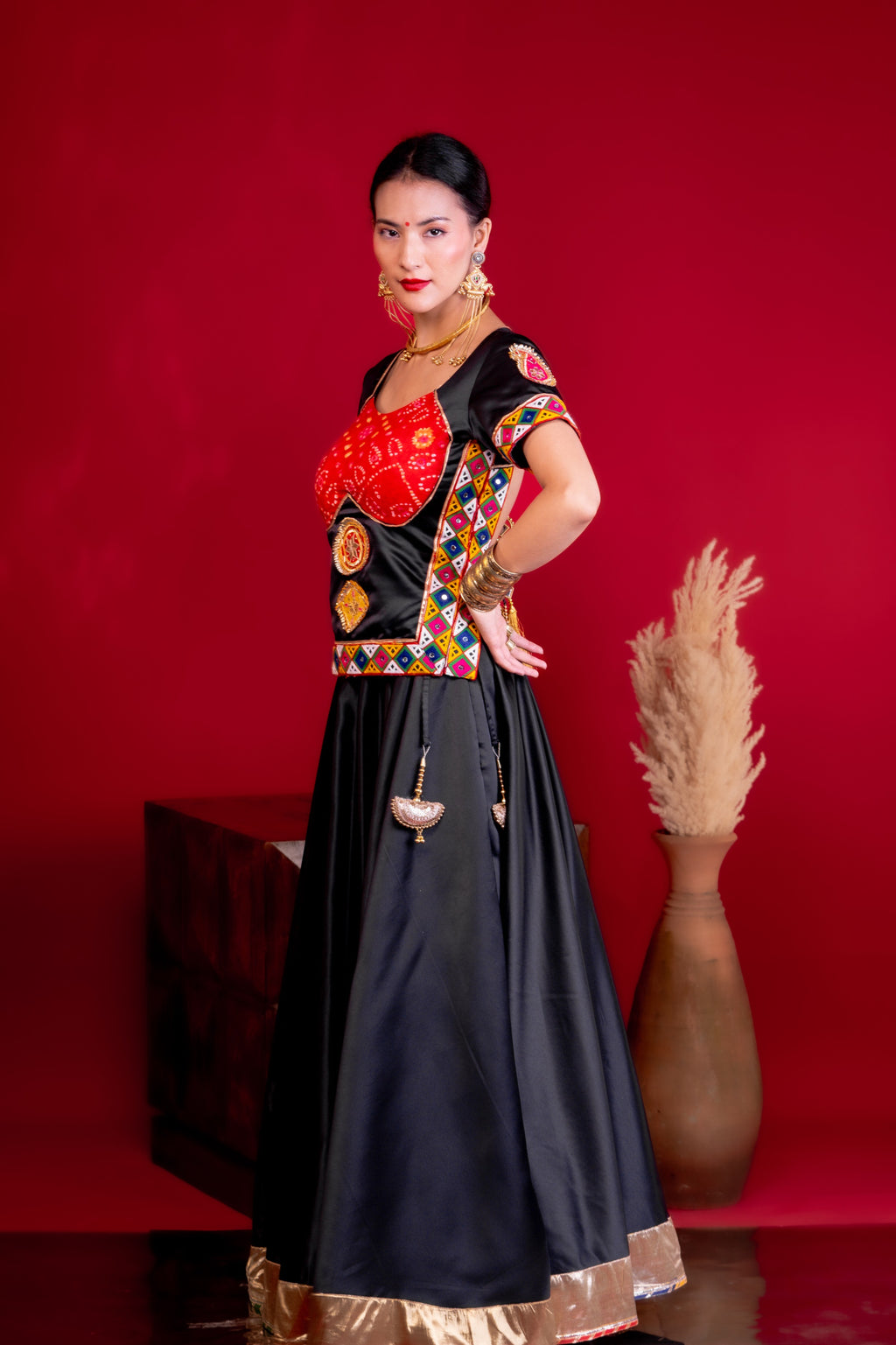 Shringar Rouge Lehenga Set