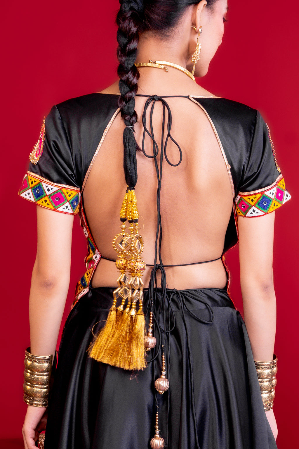 Shringar Rouge Blouse