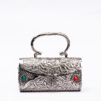Silver Handcrafted Clutch