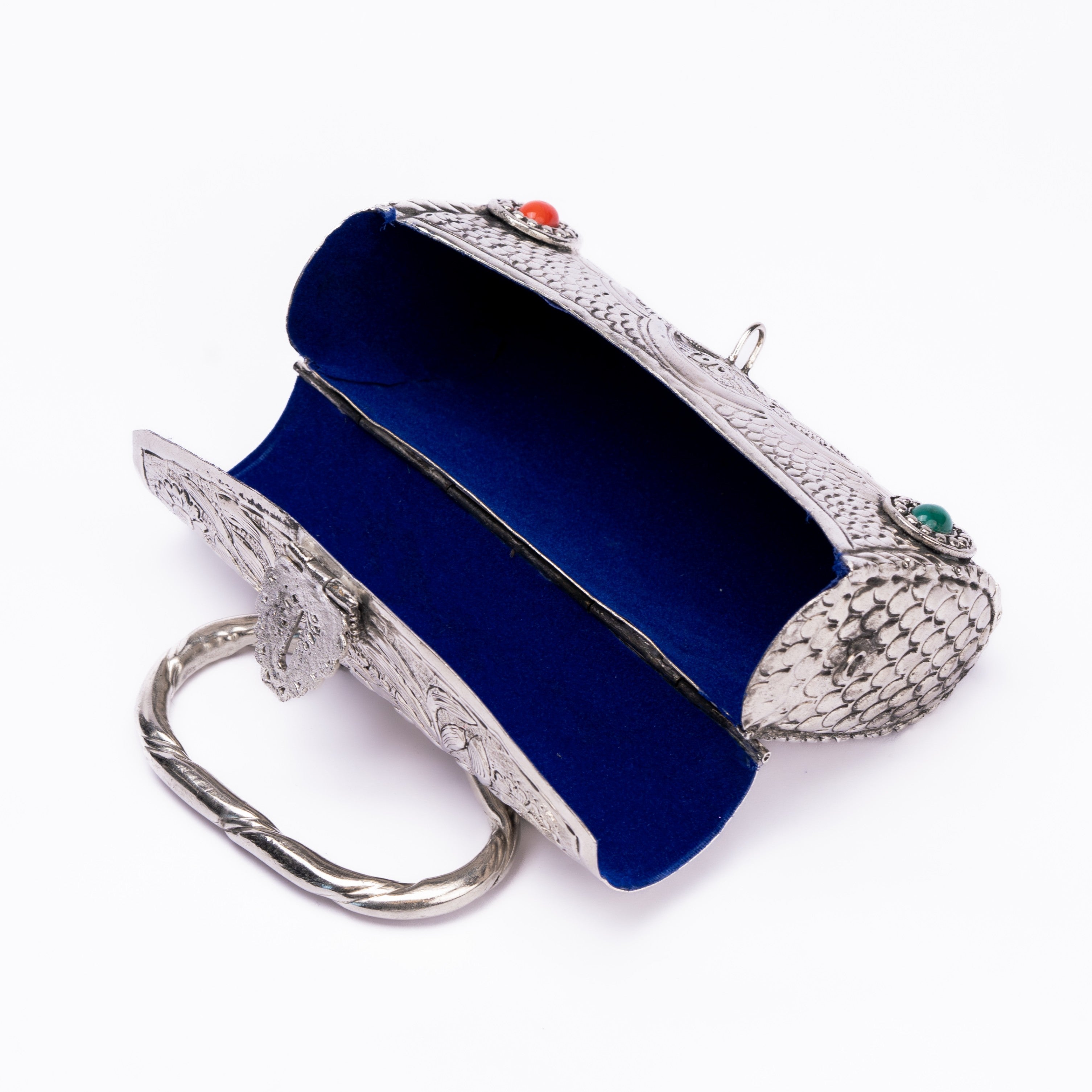 Silver Handcrafted Clutch