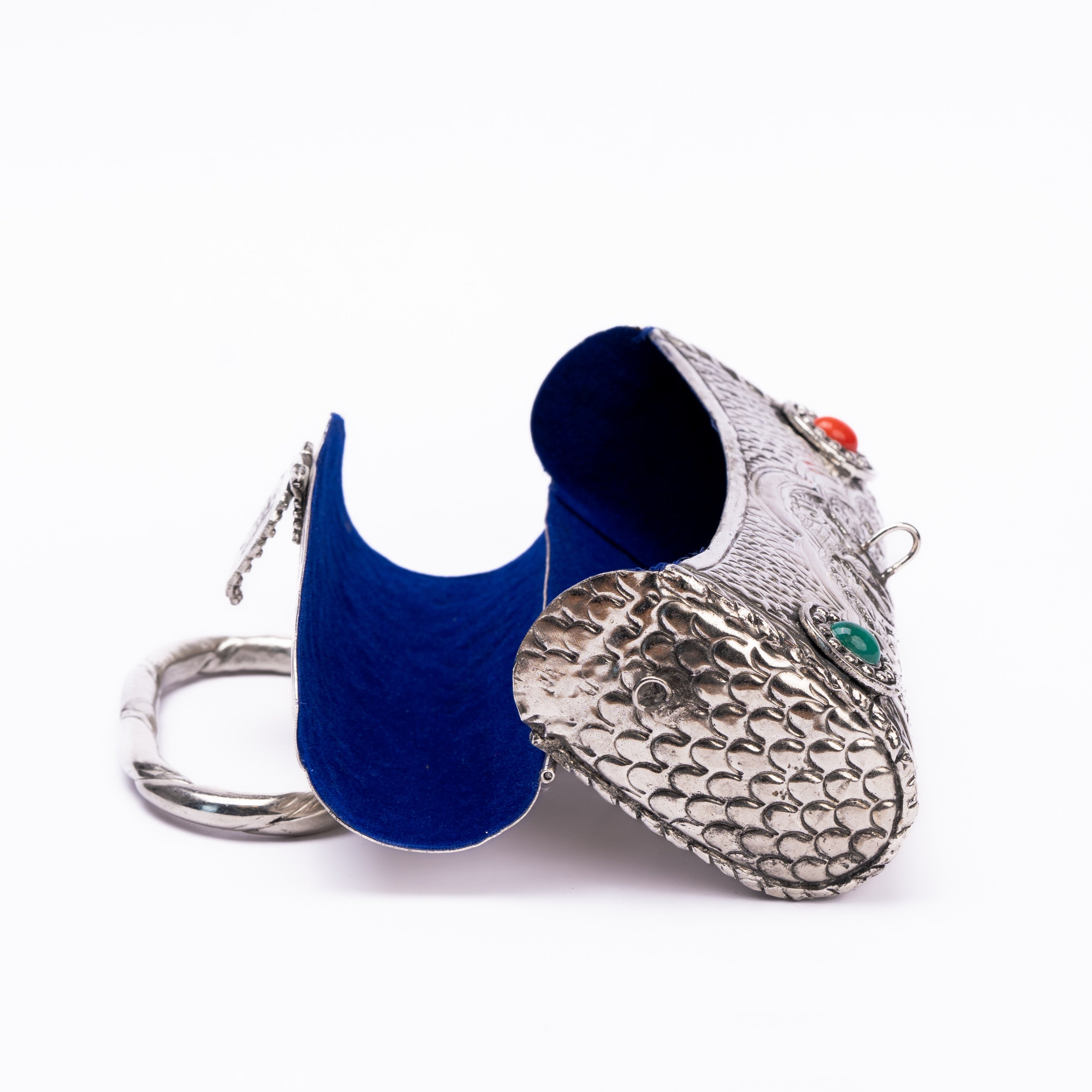 Silver Handcrafted Clutch