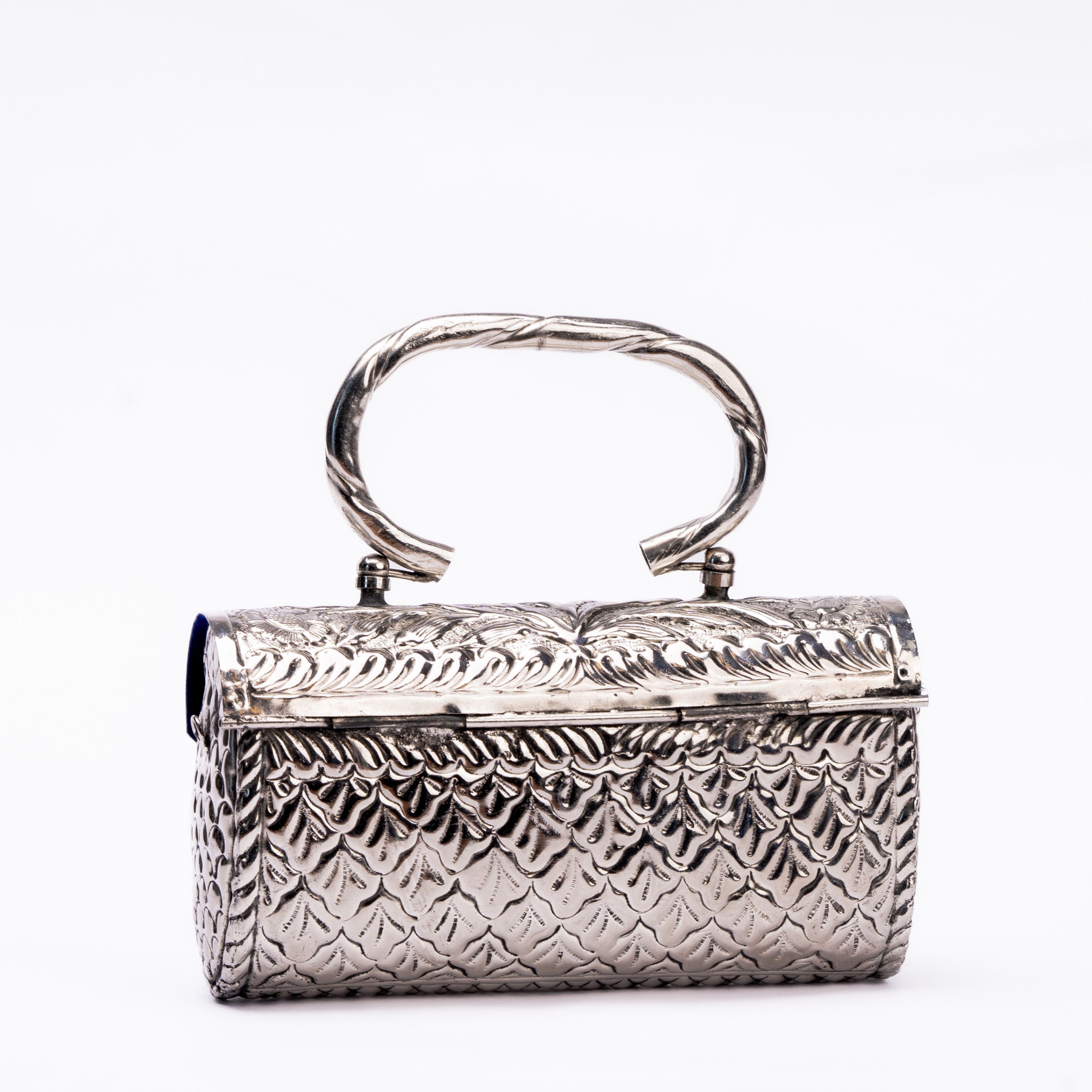 Silver Handcrafted Clutch