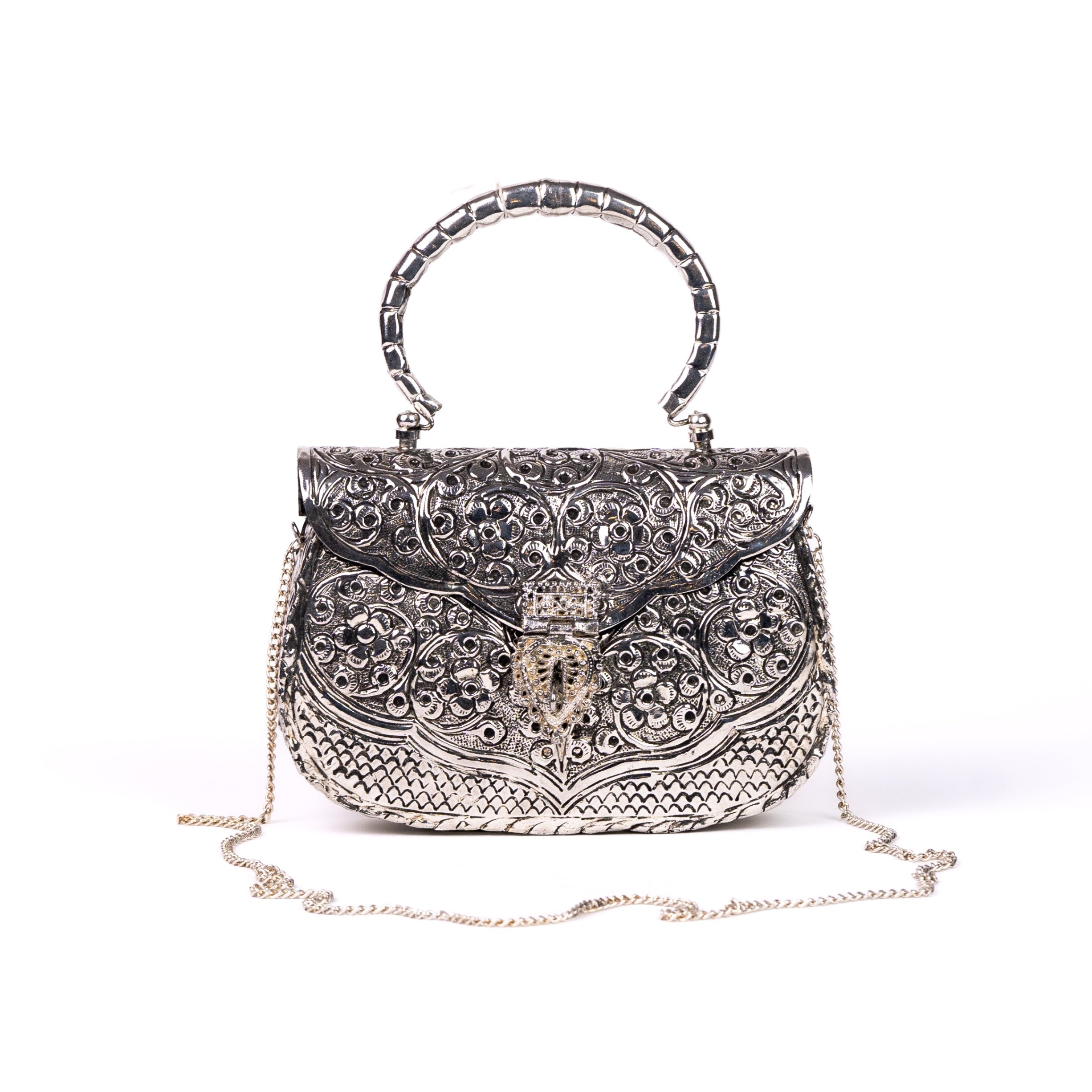 Antique Metal Handbag