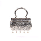 Oxidized Silver Purse