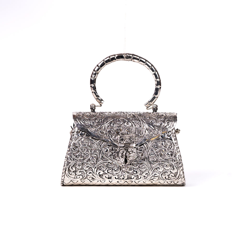 Vintage Stone Clutch