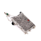 Ethnic Silver Box Bag